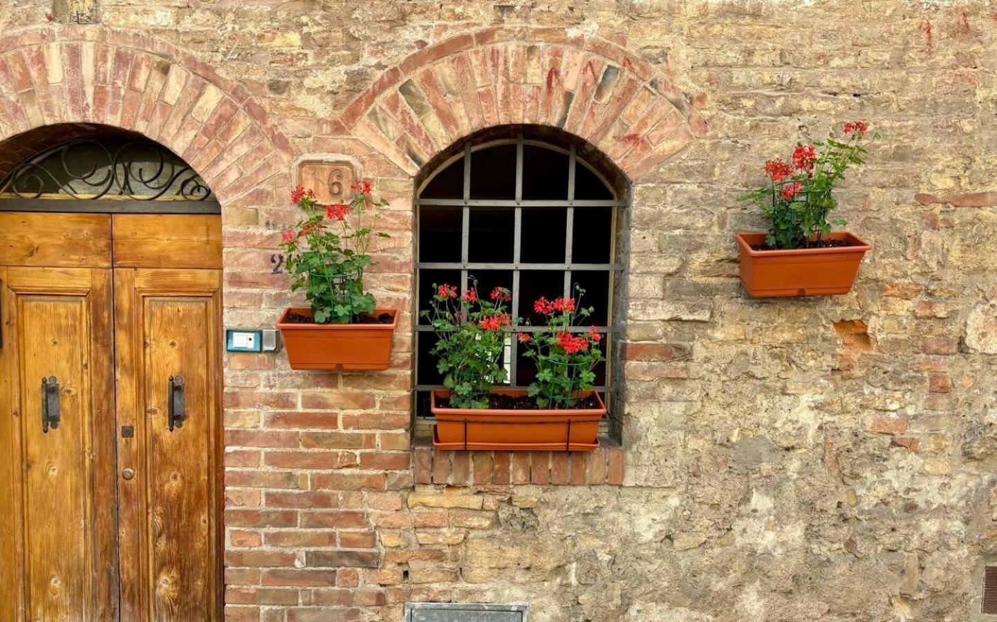 L'Antica Nicchia - Centro Storico Apartment San Gimignano Bagian luar foto
